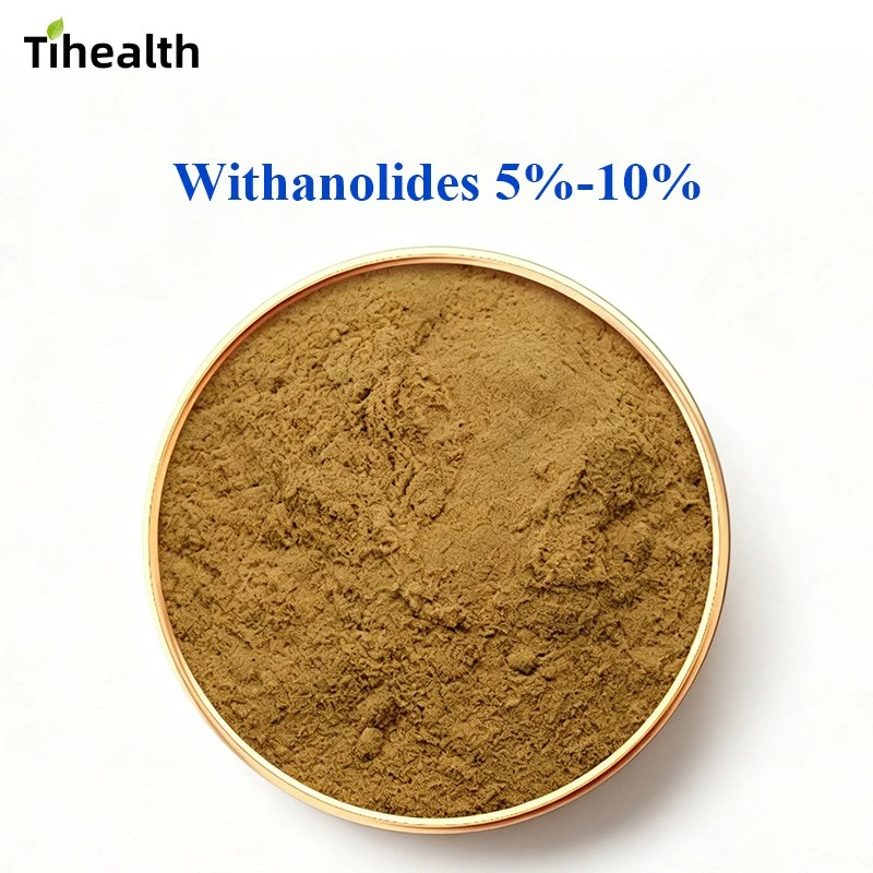 Ashwagandha Root Extract (Withanolides 5%-10%) | Premium Adaptogenic API | CAS 90147-43-6 factory